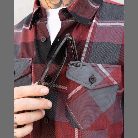 DIXXON FLANNEL - BRICK CITY Flannel Shirt - Men's 2XL - Picture 9 of 11